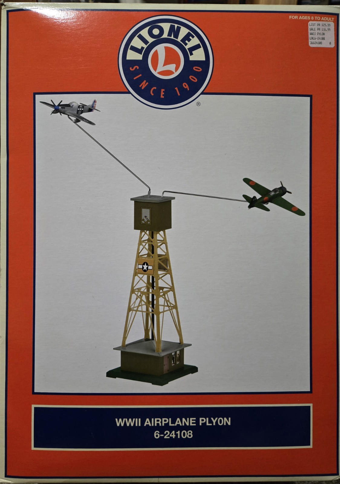Lionel WWII Airplane Pylon 6-24108