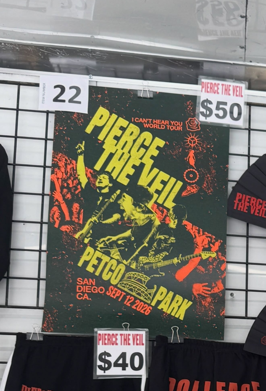 Pierce The Veil Petco Park, San Diego, CA, September 12 2026 Poster
