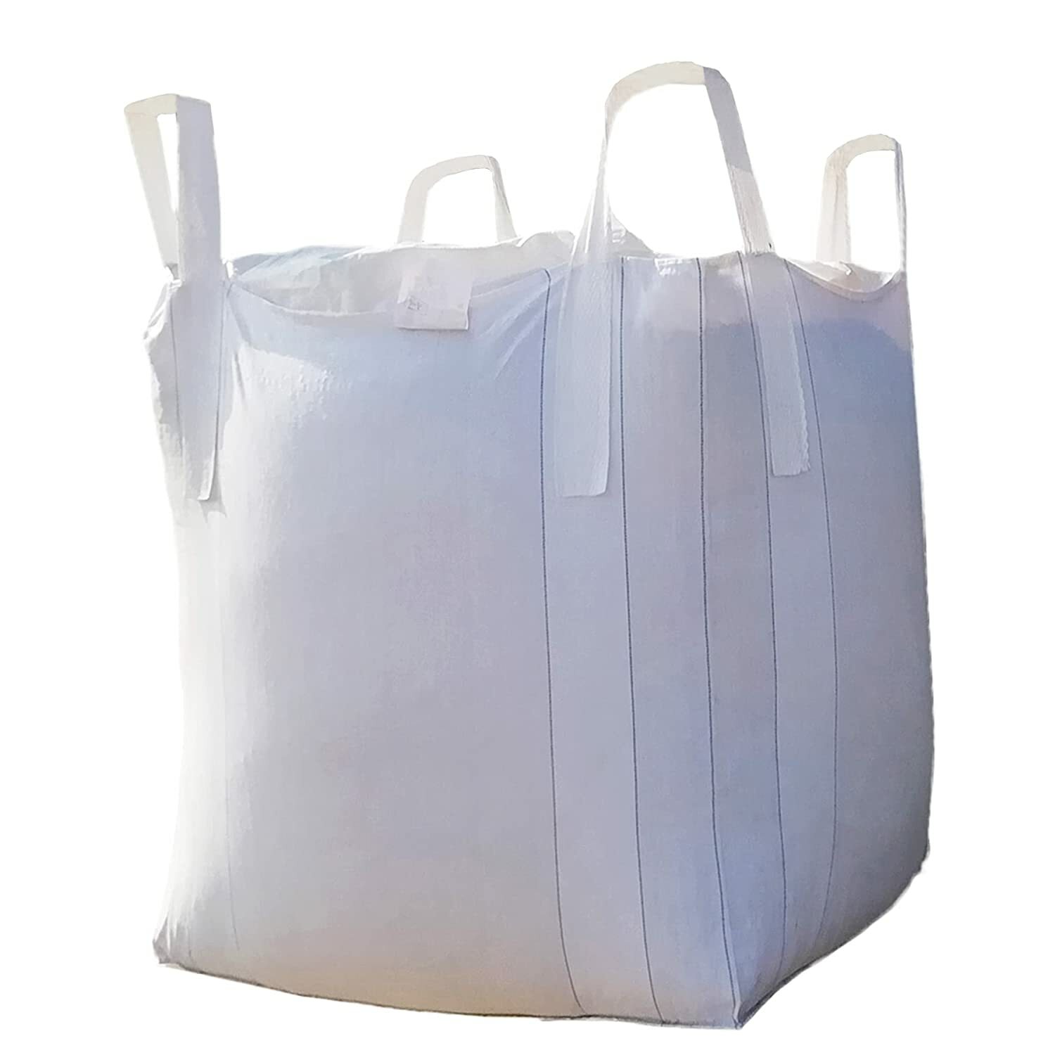 Heavy Duty FIBC Bulk Bag 2200 Lbs, Super Sack, Big Bag Filler Hopper