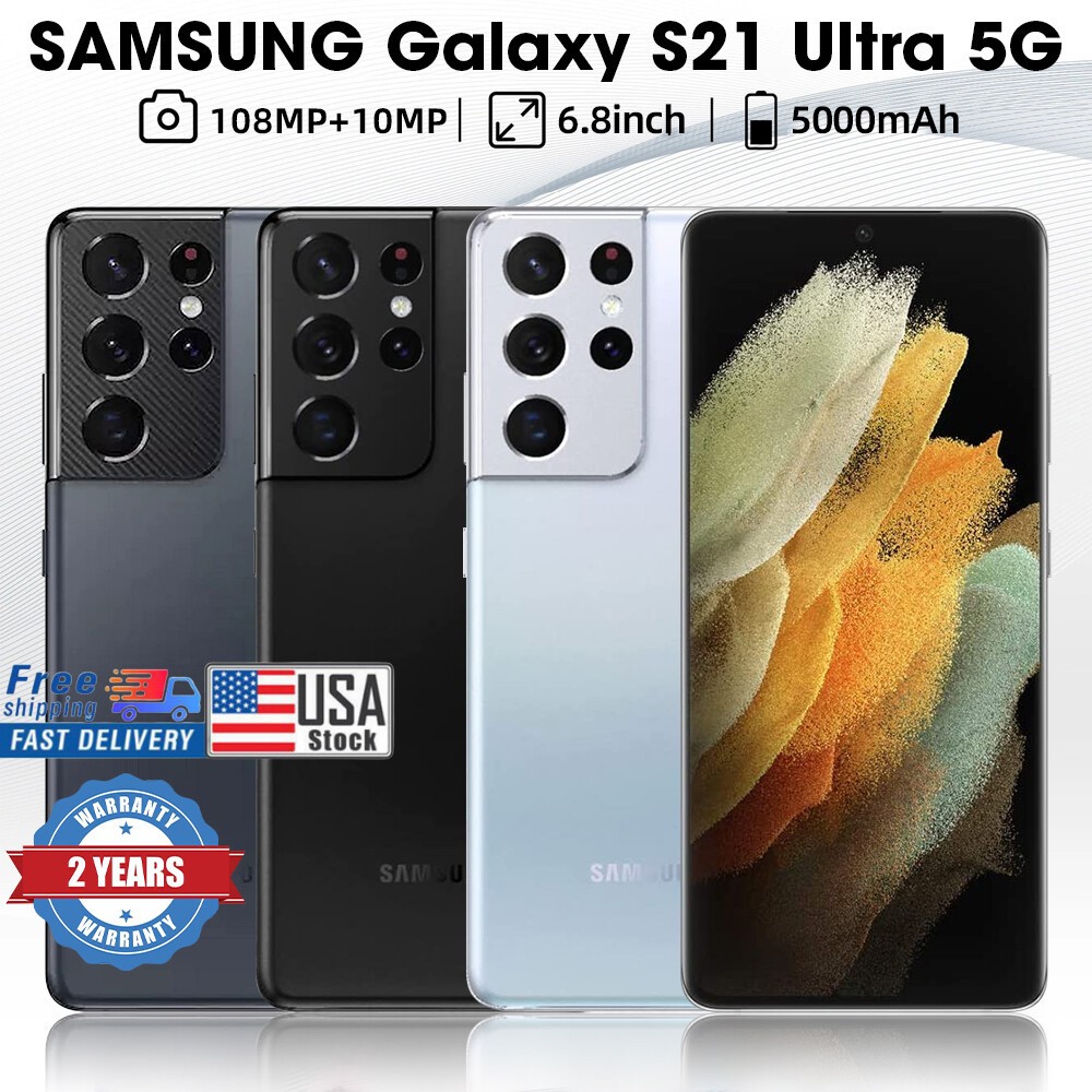 New Samsung Galaxy S24 Ultra/S23 Ultra/S22 Ultra 5G 128GB 256GB 512GB Unlocked