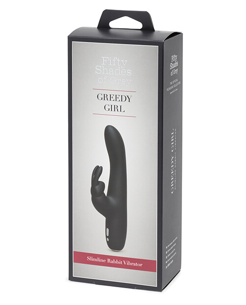Fifty Shades Of Grey Greedy Girl Rechargeable Slimline - Black