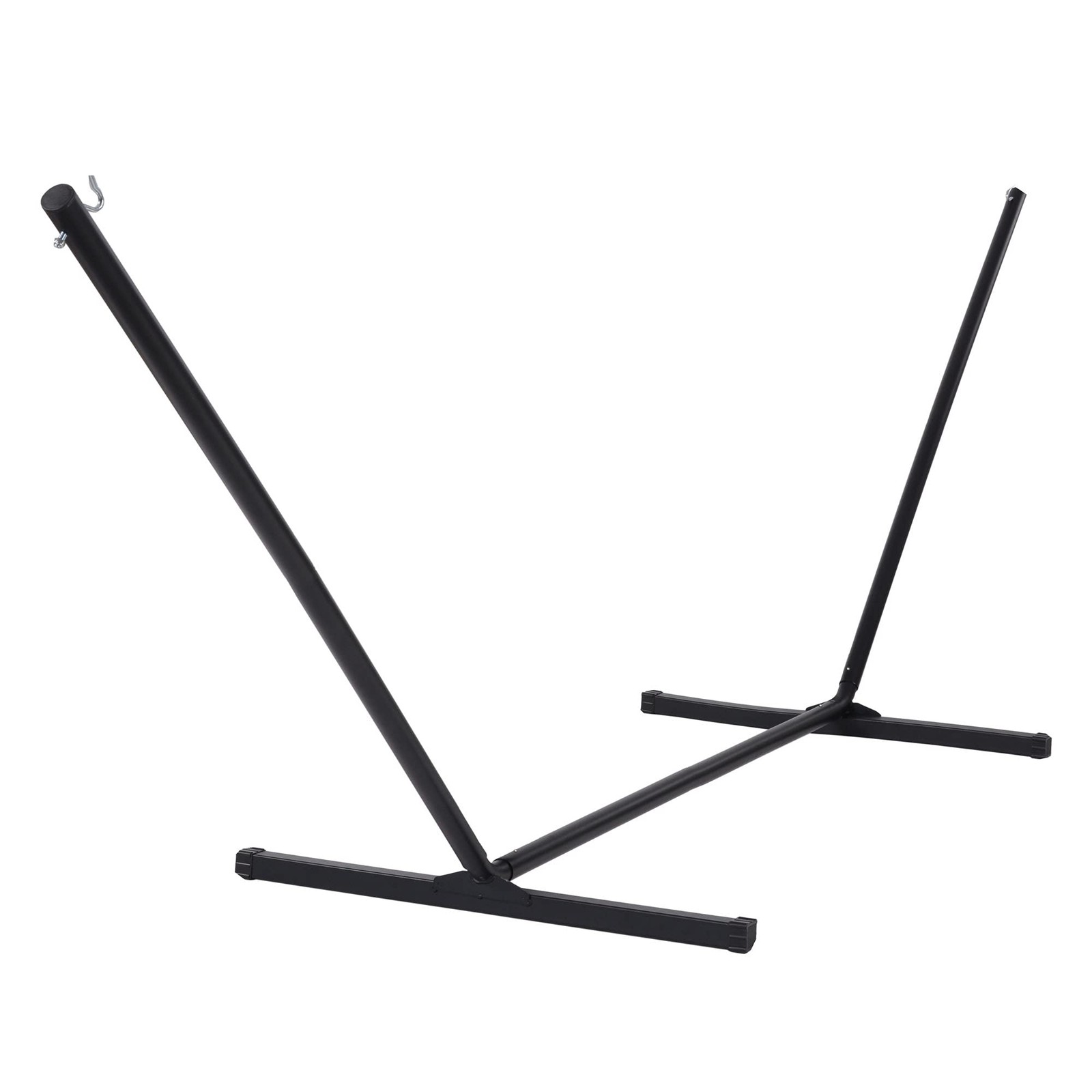 SUNCREAT 12 FT Heavy Duty Hammock Stand, 475 Lbs Capacity, Black SUNCREAT 12 FT Heavy Duty Hammock Stand, 475 Lbs Capacity, Black