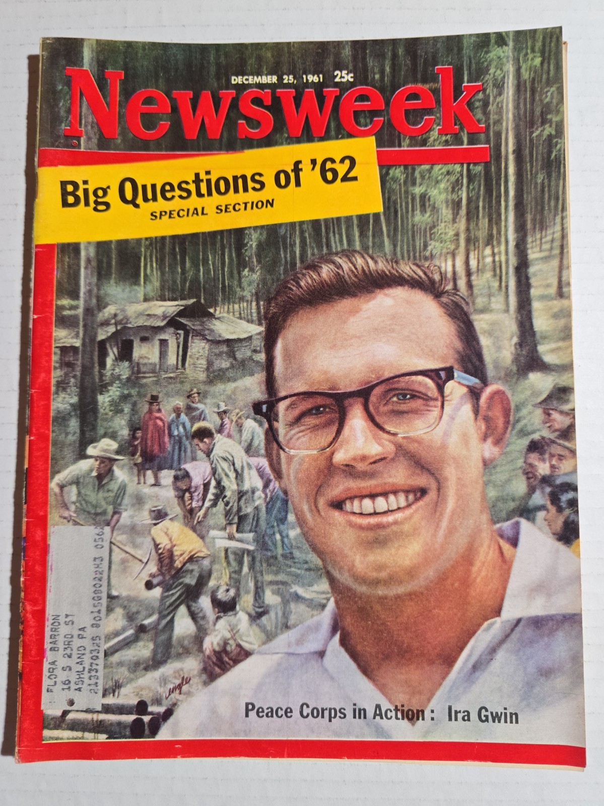 Newsweek Big Questions Of \'62 December 25, 1961 Newsweek Big Questions Of \'62 December 25, 1961