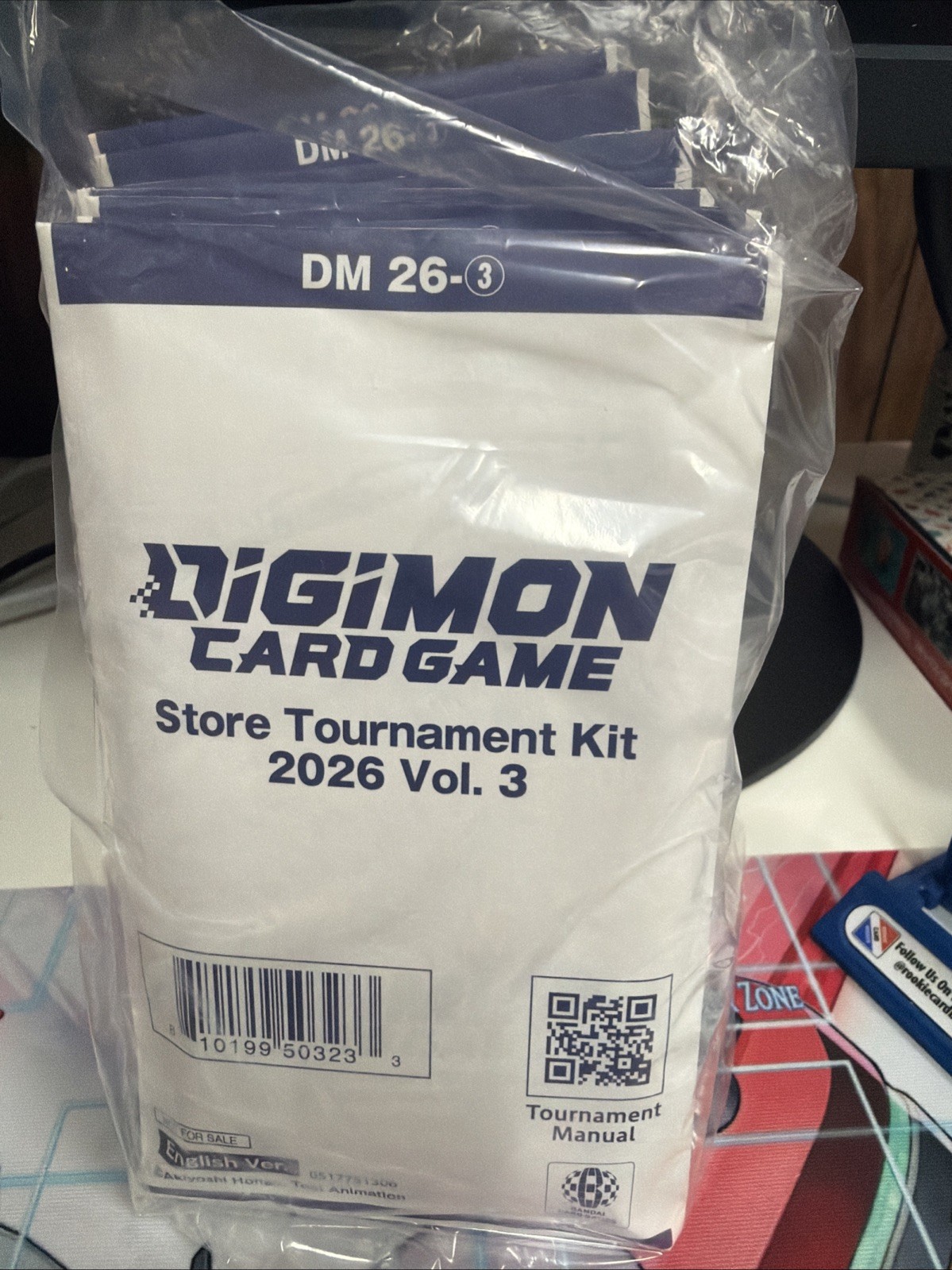 Digimon Card Game Store Tournament Kit 2026 Vol 3 English Sealed