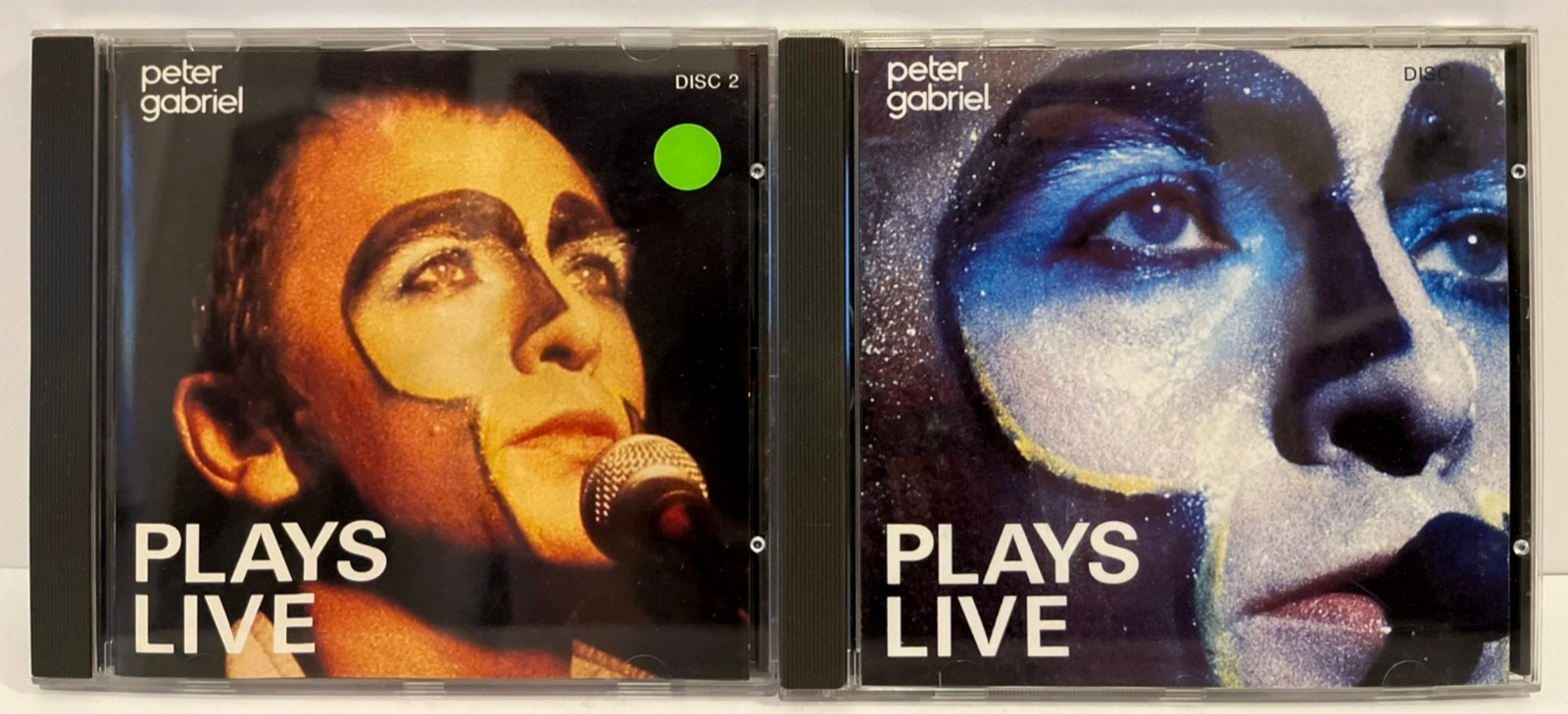PETER GABRIEL - Plays Live (2 Discs) (1987 Germany) - Compact Disc CD - EX PETER GABRIEL - Plays Live (2 Discs) (1987 Germany) - Compact Disc CD - EX