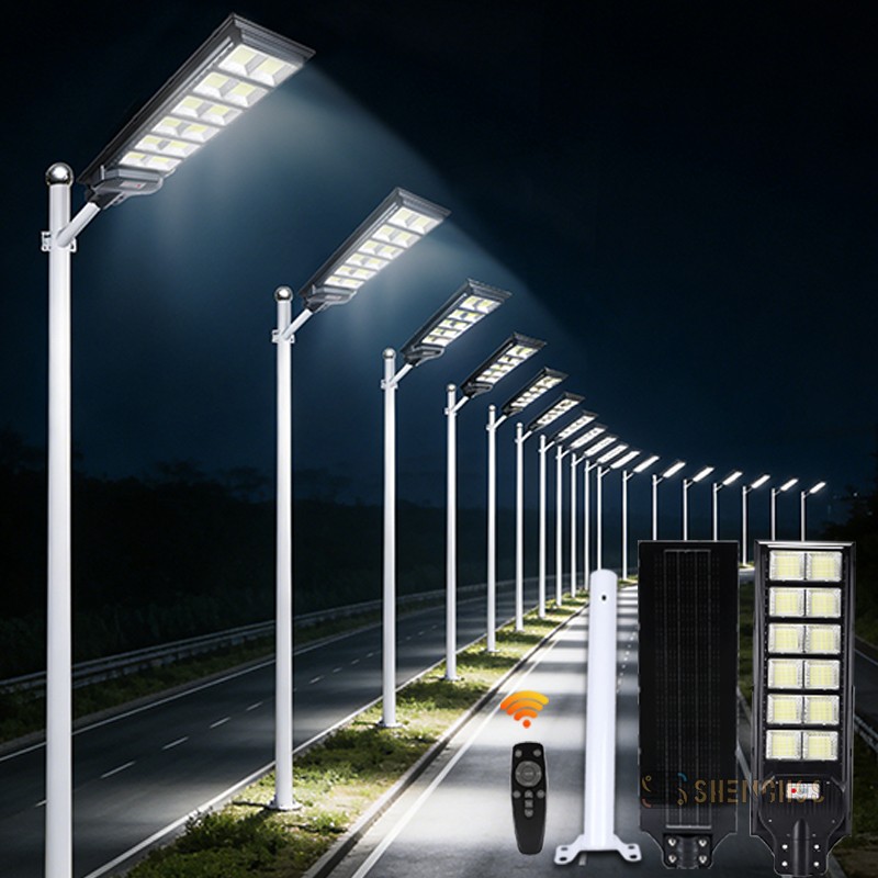 9900000000LM 10000W De Luz LED Lampara Solar Patio Exterior Lámparas En La Calle