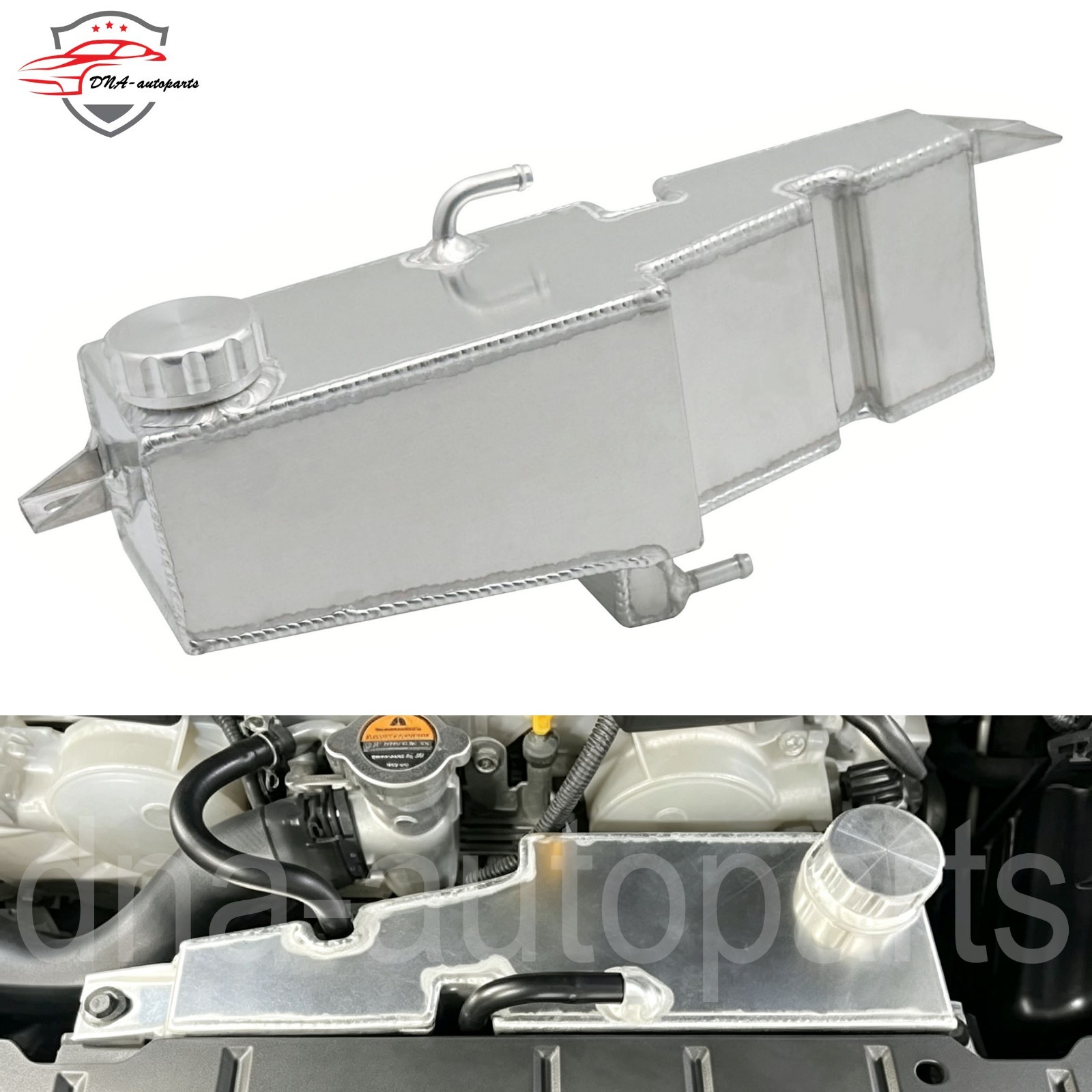 ✅For Infiniti G25 G35 G37 Q40 Q60 Nissan 370Z Aluminum Coolant Reservoir Tank