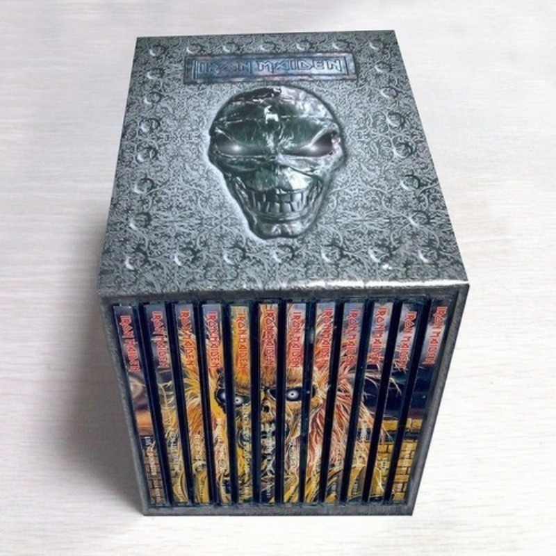 Iron Maiden Box Set Rock Style including 12 Album Collection 15-Discs