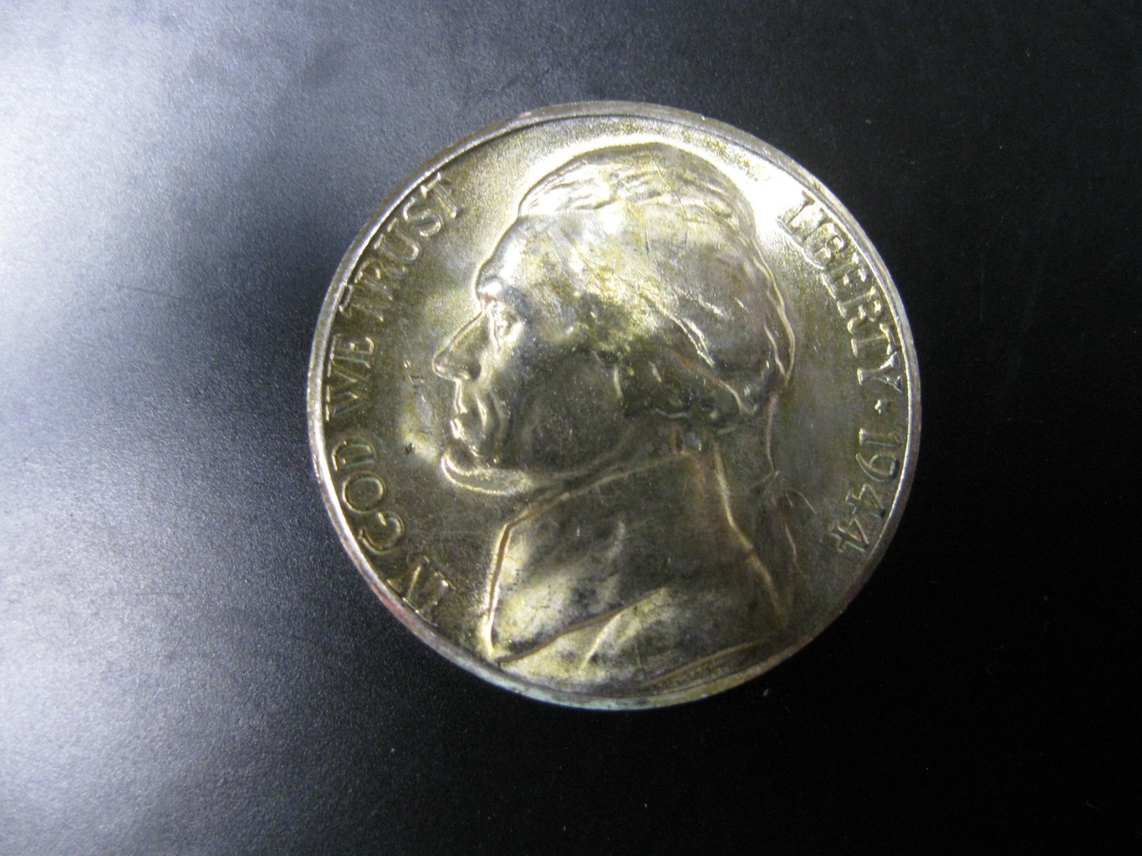 1944 S Jefferson Silver Nickel Choice BU