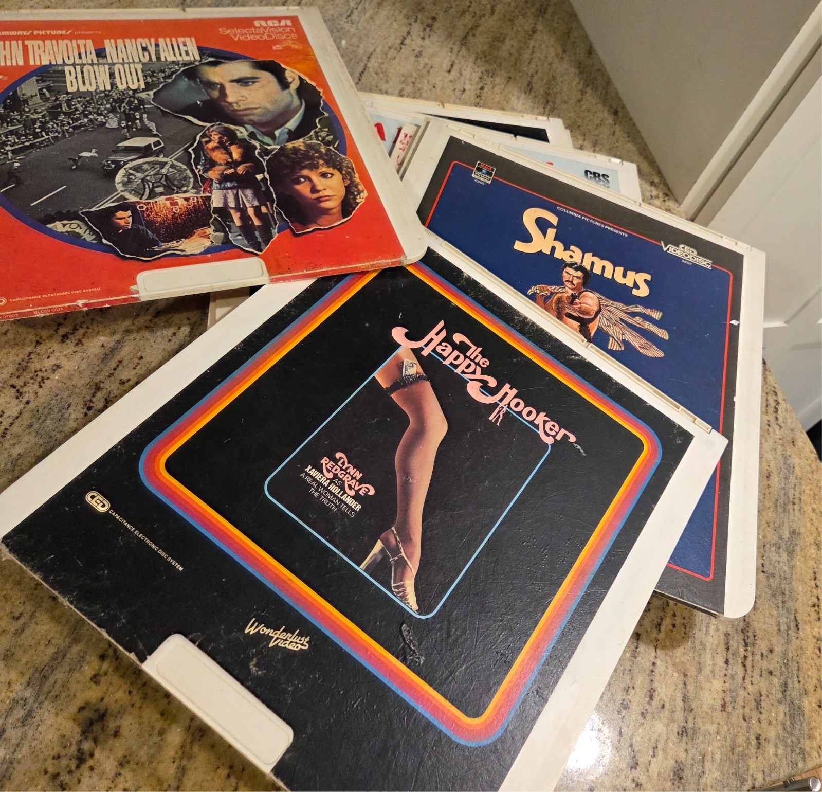 Lot of 13 CED SelectaVision Videodiscs Vintage Movies Laser Disc. As Is Untested Lot of 13 CED SelectaVision Videodiscs Vintage Movies Laser Disc. As Is Untested