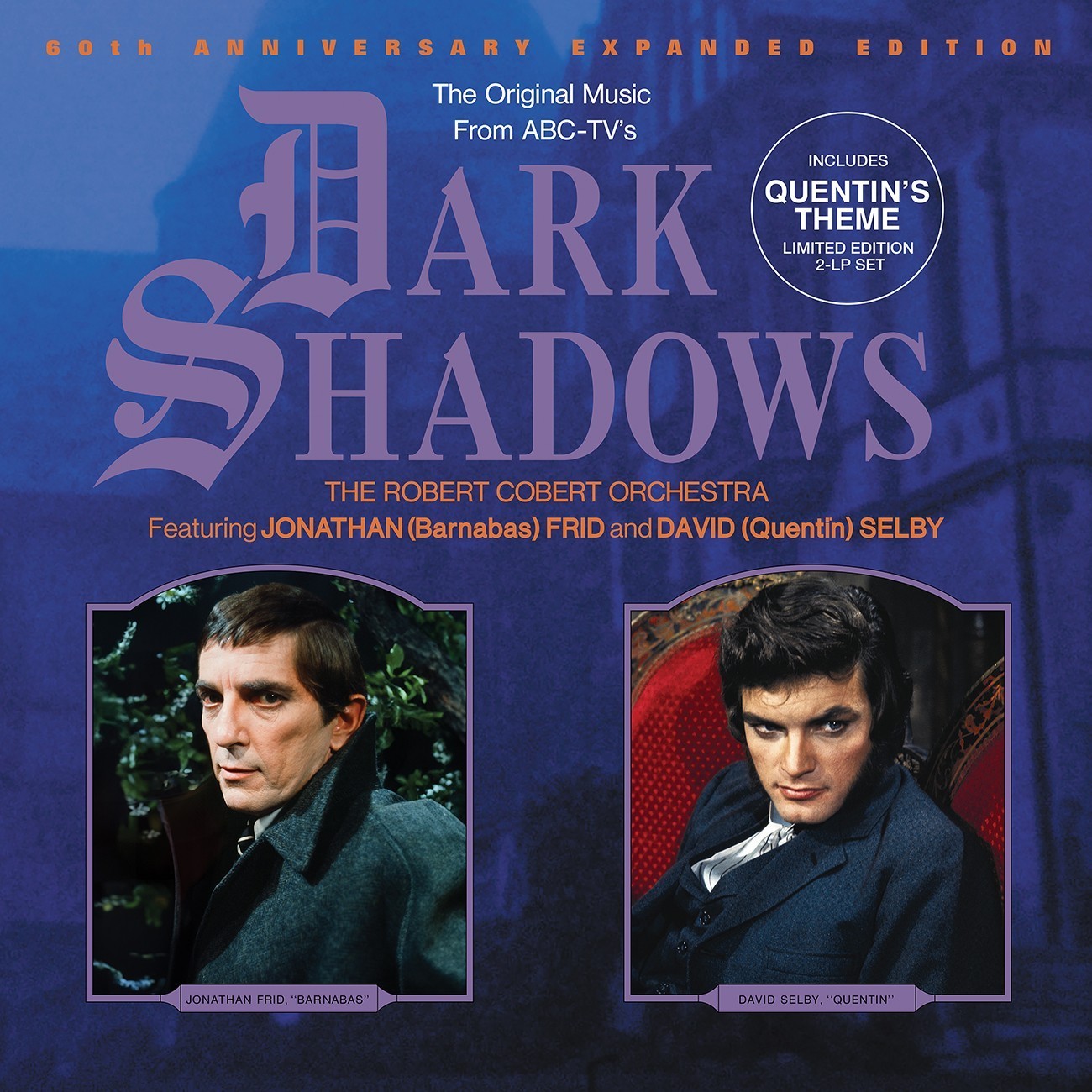 Dark Shadows: 60th Anniversary 2-LP Collection Cobalt Blue & White limited 2xLP