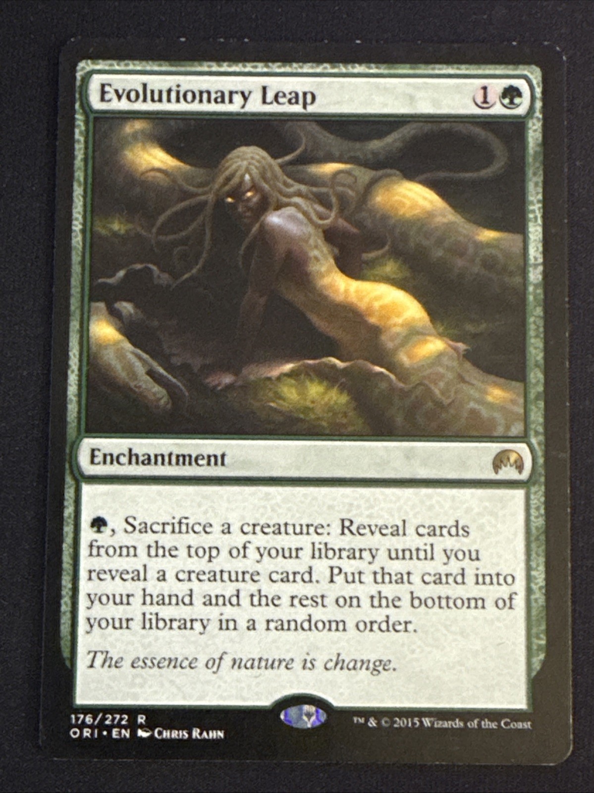1x Evolutionary Leap (176) Magic Origins MP MTG Magic the Gathering x1 MKE