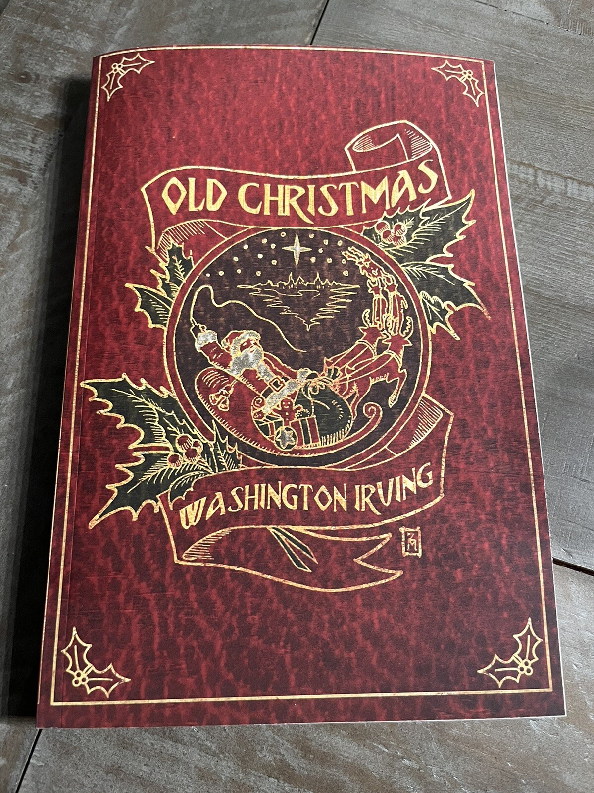 Old Christmas Washington Irving- Signed as seen on Fox Nation New Unread Old Christmas Washington Irving- Signed as seen on Fox Nation New Unread