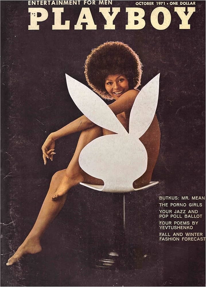 Playboy Magazine October 1971 Darine Stern FRAMED AND MATTED Playboy Magazine October 1971 Darine Stern FRAMED AND MATTED