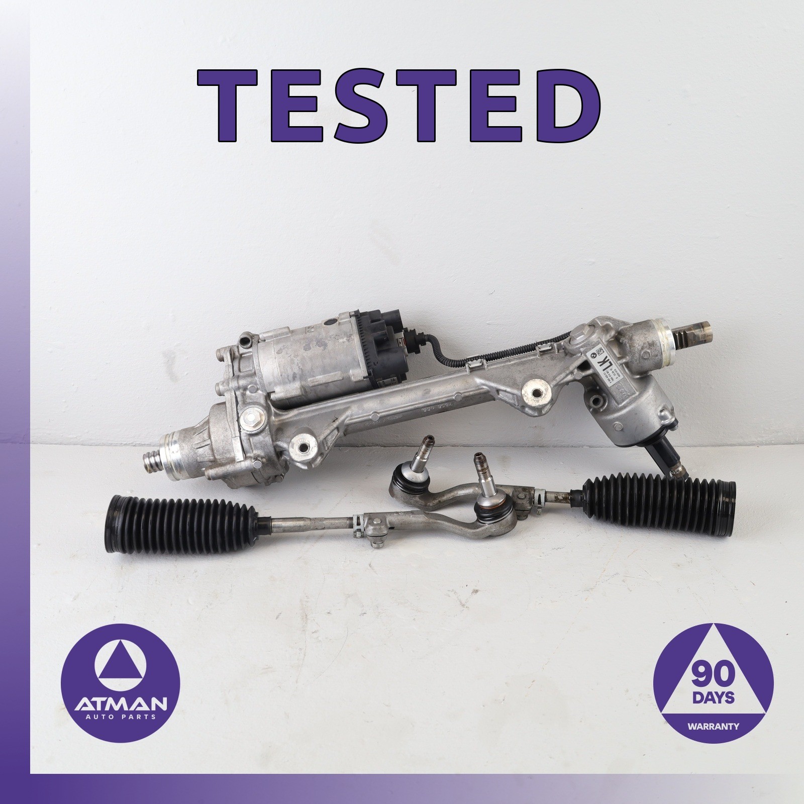 14-21 BMW F30 328i 428i 228i M240i RWD Electric Power Steering Rack Assembly OEM 14-21 BMW F30 328i 428i 228i M240i RWD Electric Power Steering Rack Assembly OEM