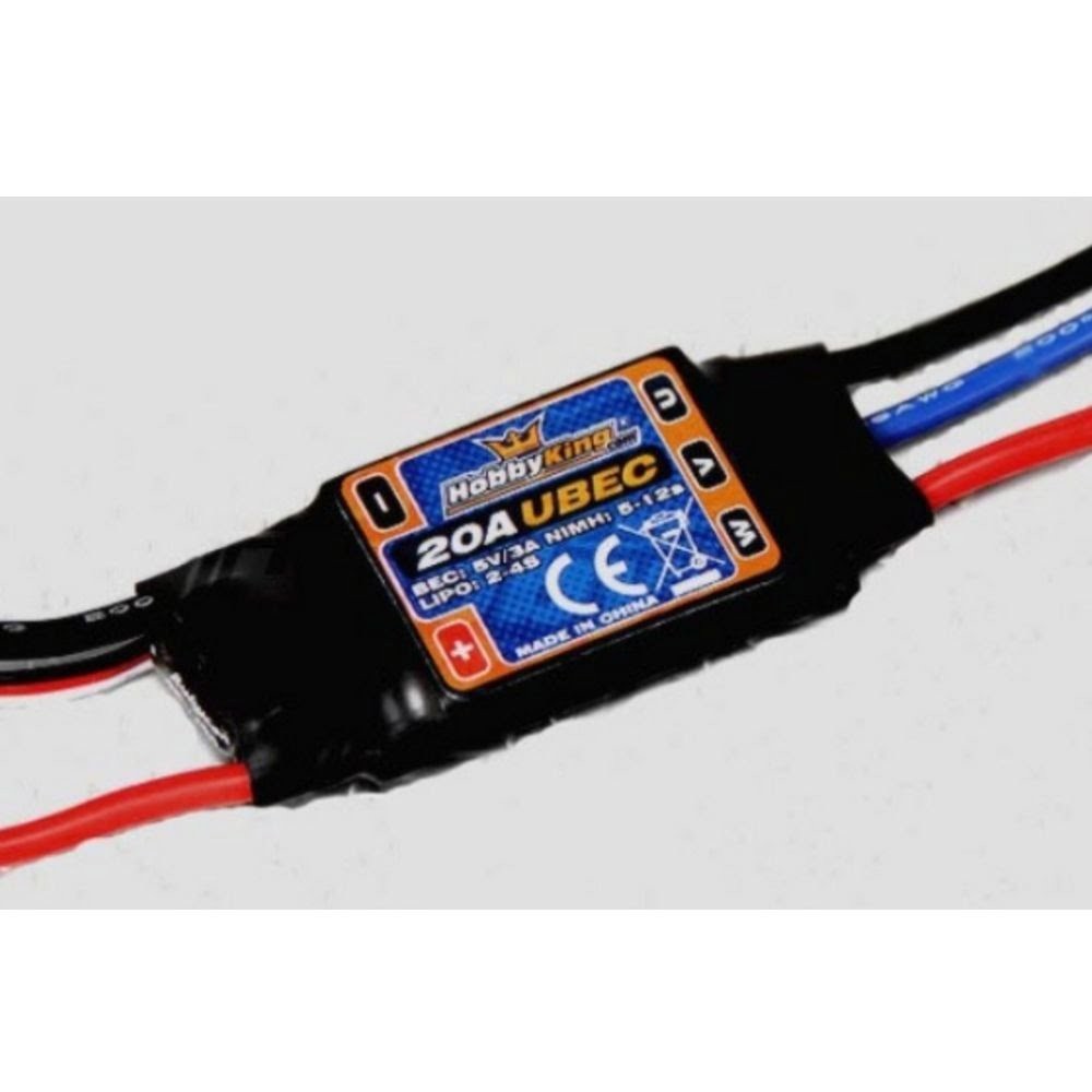 Hobbyking 20A UBEC ESC Speed Controller for Drones, New, US Seller