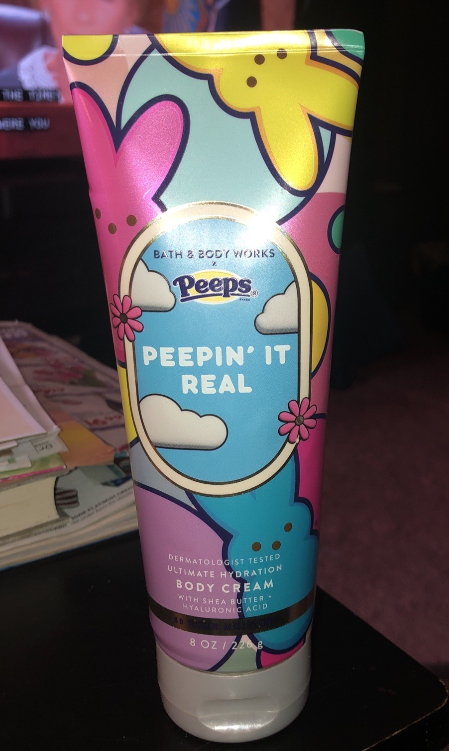 Peepin It Real Bath & Body Works Body Cream 8 Oz. New Peeps