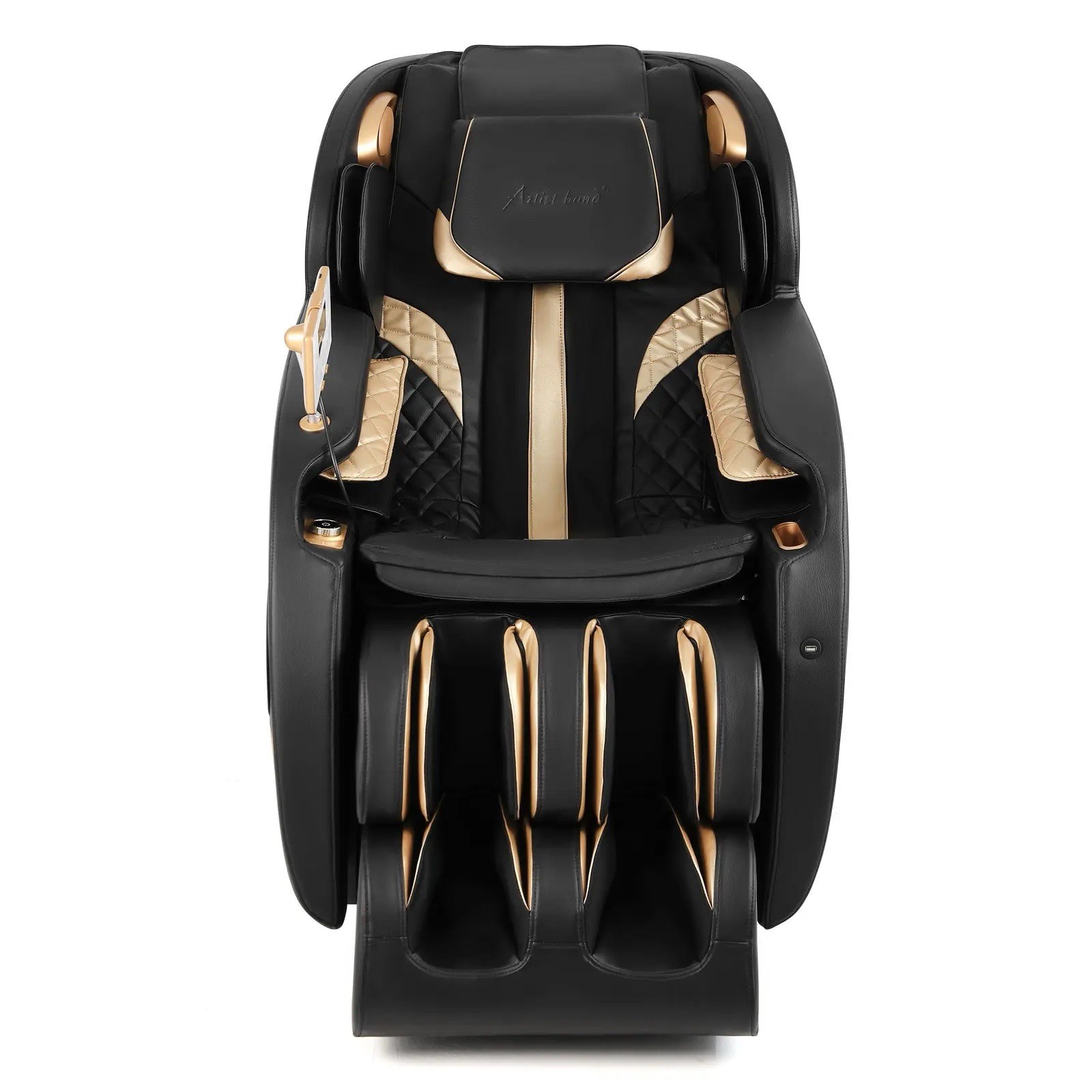 Artist hand 12 Modes Knee Heating Massage Chair Black/Gold