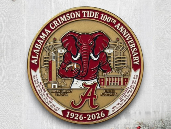 Alabama  100th Anniversary 1926-2026 Commemorative Coin