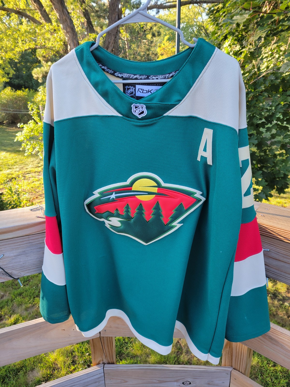 RBK CCM Minnesota Wild NHL Hockey Jersey  #20 Suter Sz.52