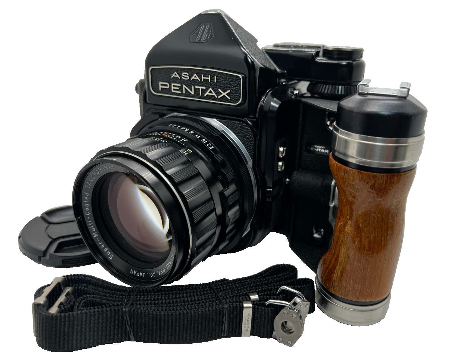 [MINT w/Grip] Pentax 6x7 67 TTL Mirror up Film Camera + SMC T 105mm f2.4 Lens