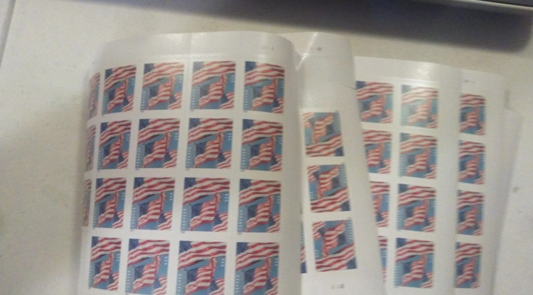 Phil A. Telist's Leftover Stamps From Mass Mailing Campaigns. 40 Stamps