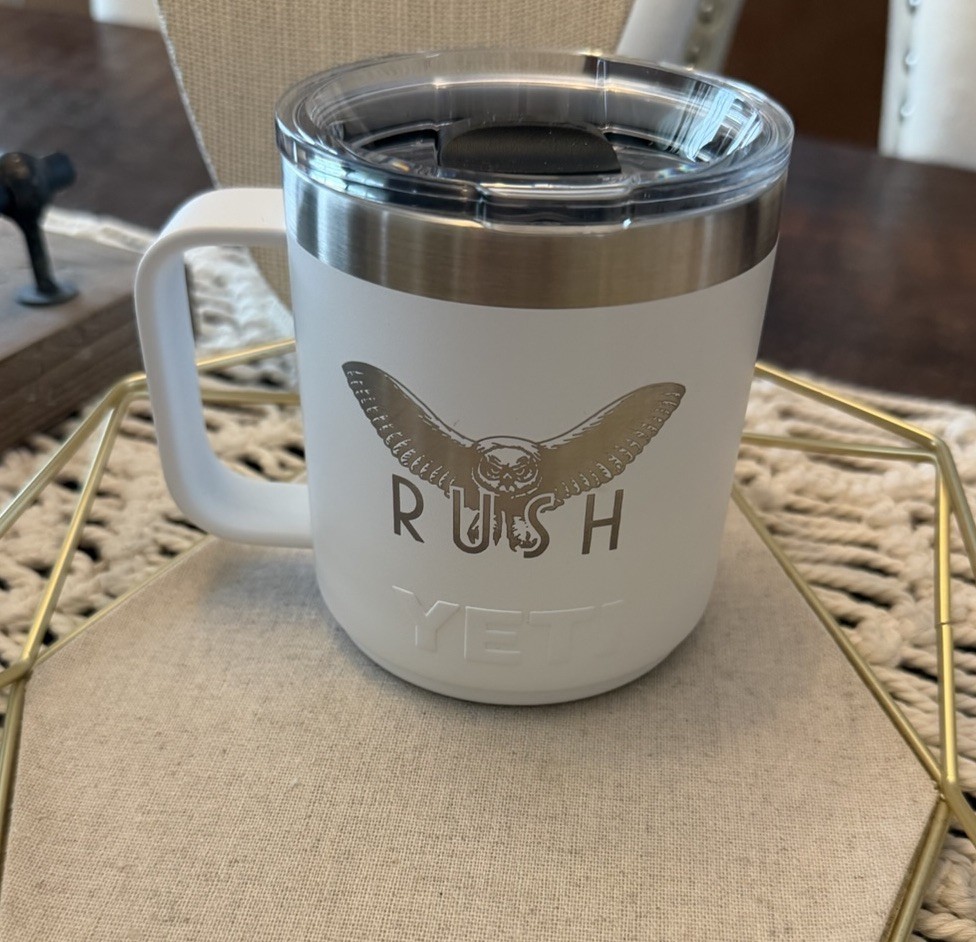 Rush 50 Something VIP Yeti - 10 oz. White - New