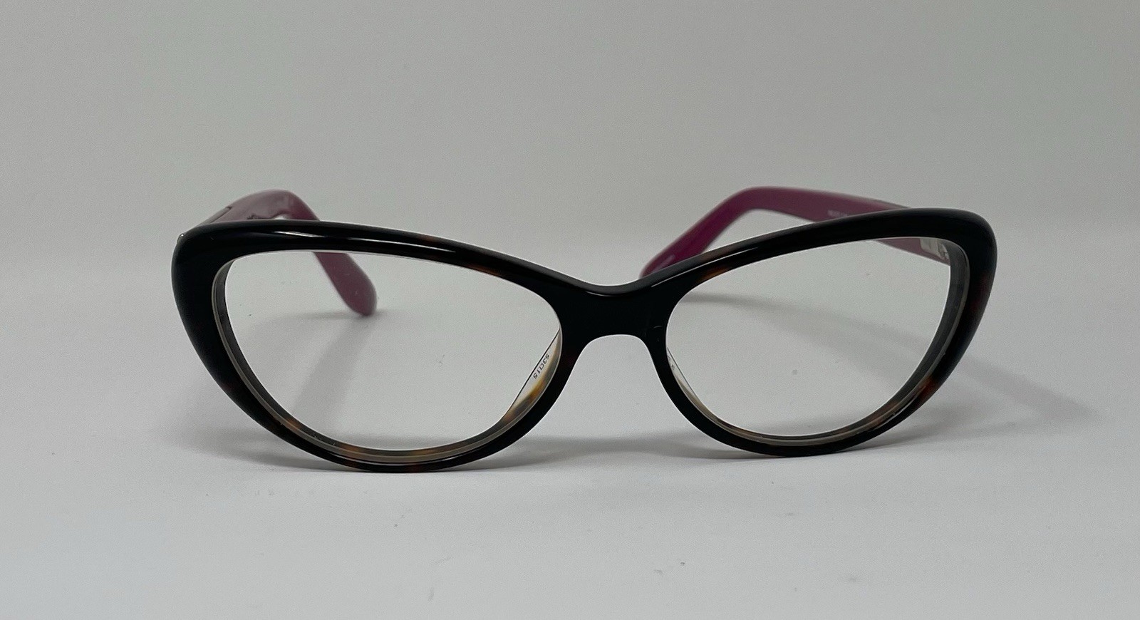 Marc by Marc Jacobs MMJ570 C4B Brown Tortoise Eyeglasses, Purple Arm. 53-15-140