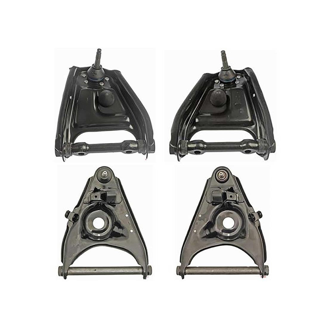 4Pcs Upper Lower Control Arm Kit for Chevrolet C20 Suburban 1976-1980 520114