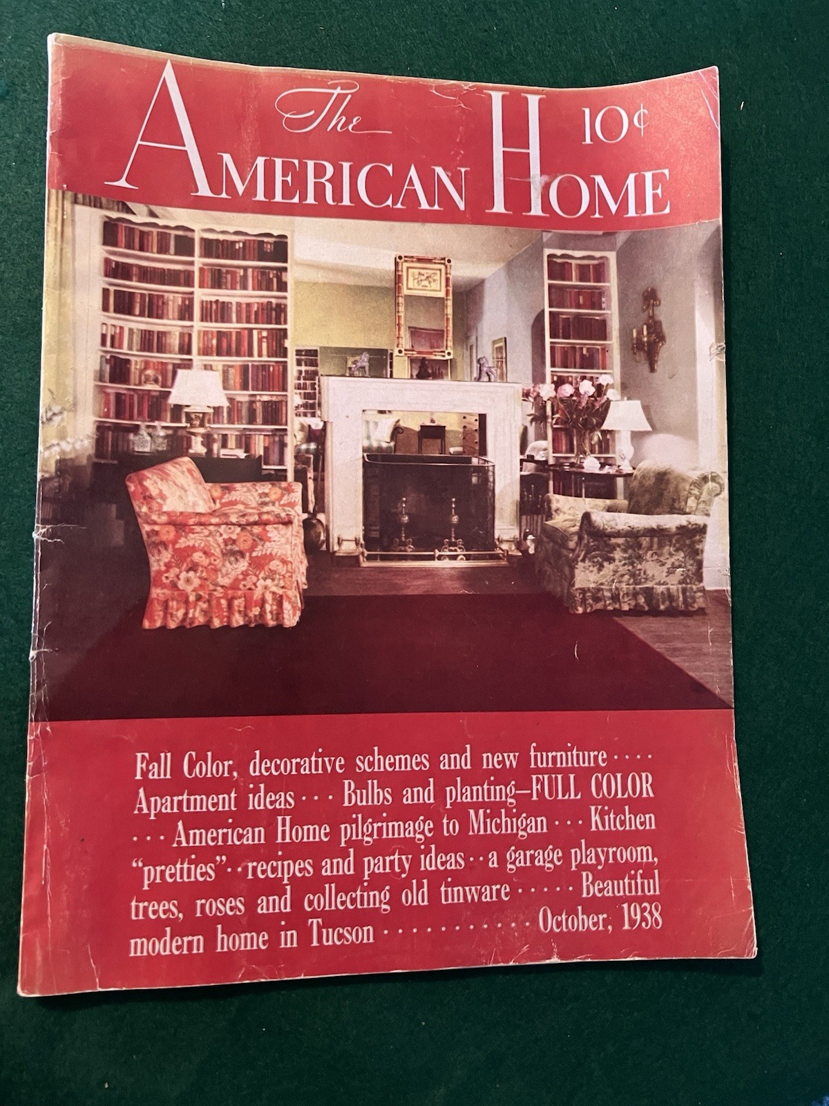 October 1938 The American Home - Full Issue - 110 Pages