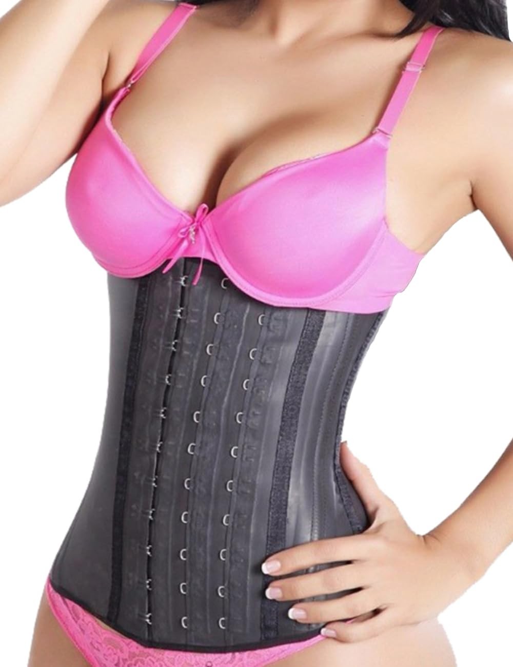 LadySlim by NuvoFit AUTHENTIC COLOMBIAN Premium Waist Trainer Cincher for Wom...