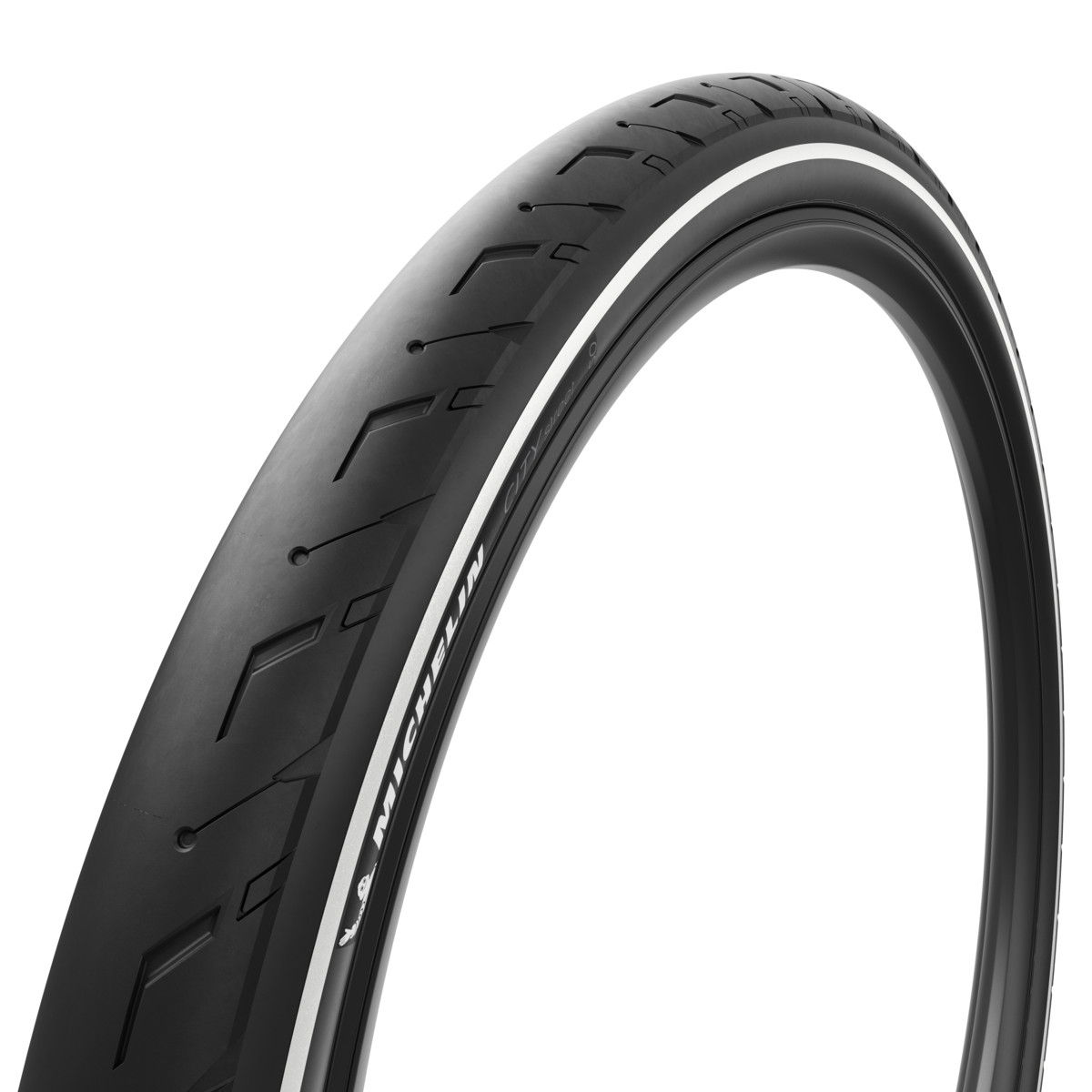 Michelin City Street Road Tire, 27.5\'\'x2.20, Wire, Clincher, MAGI-X, Black