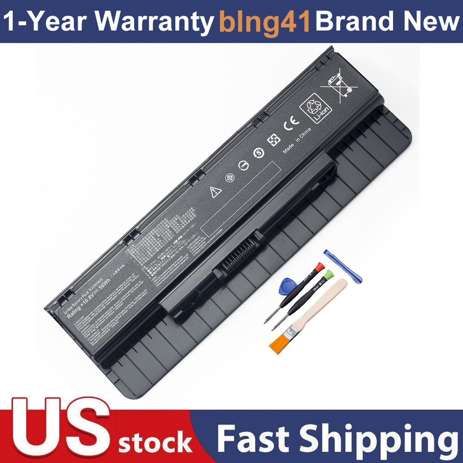New A32N1405 Battery For ASUS GL551 GL551J GL551JK GL551JM GL551JW GL551JX GL771 New A32N1405 Battery For ASUS GL551 GL551J GL551JK GL551JM GL551JW GL551JX GL771