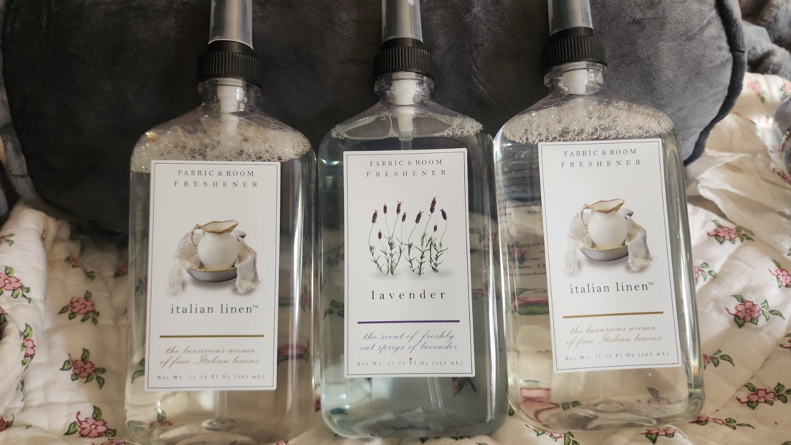 Kovot Italian Linen And Lavender Room Fabric Sprays (X3) Discontinued Kovot Italian Linen And Lavender Room Fabric Sprays (X3) Discontinued