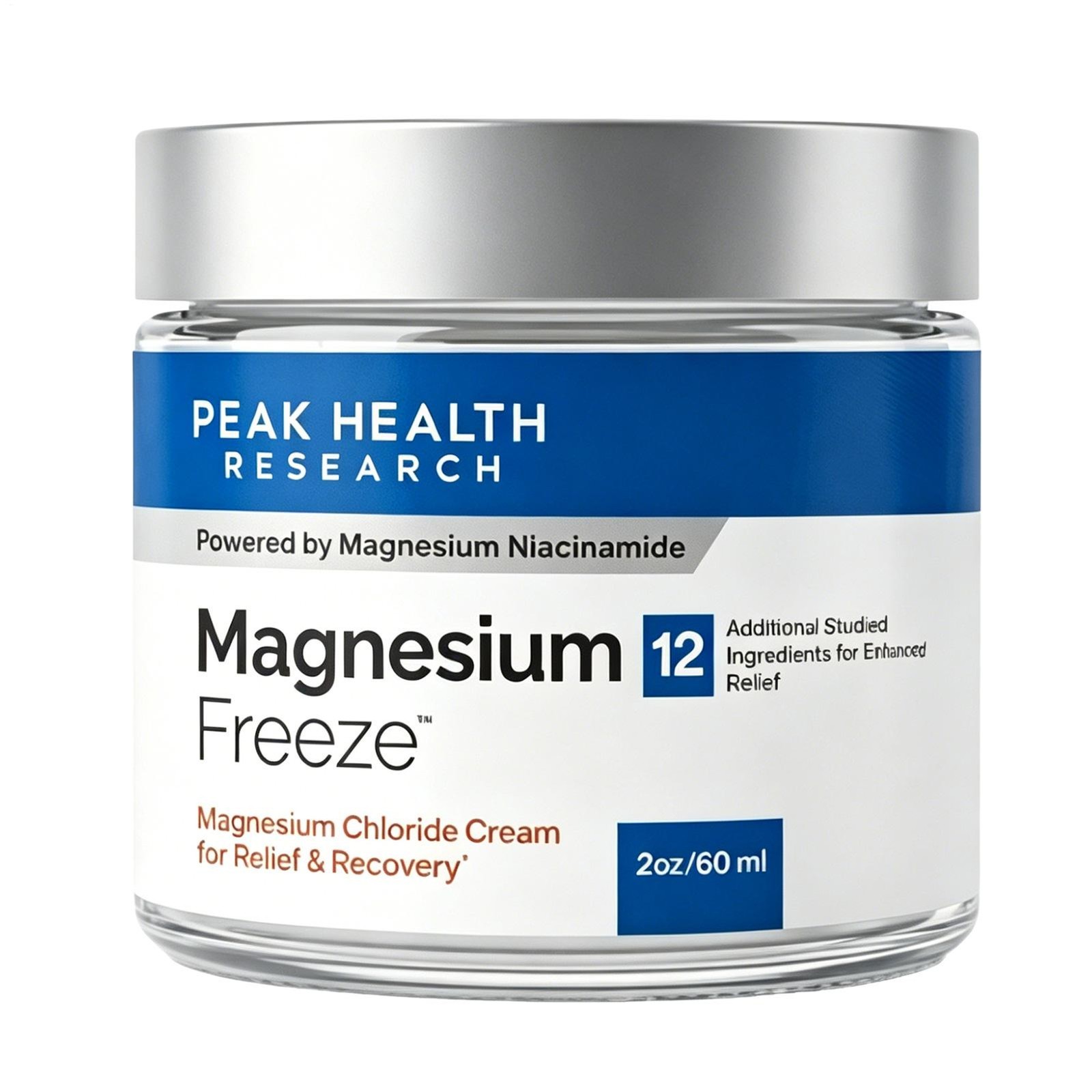 Magnesium Freeze - Topical Magnesium Cream With Niacinamide For Joints, Low Back Magnesium Freeze - Topical Magnesium Cream With Niacinamide For Joints, Low Back