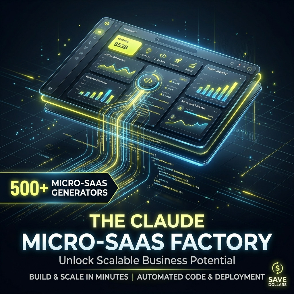 Claude AI Prompts for Micro-SaaS App Creation | Business Builder (PDF)