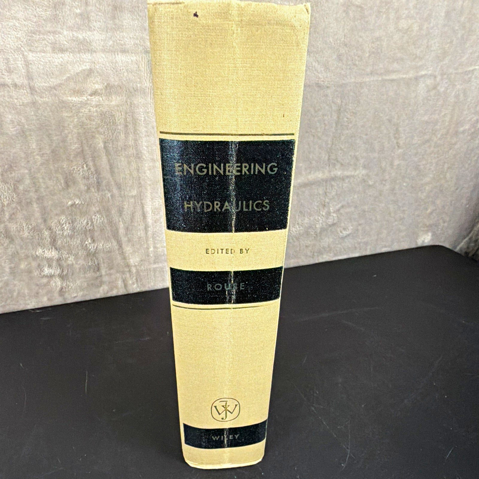 Engineering Hydraulics Hunter Rouse Hardcover 1957 Sixth Printing Wiley Vintage