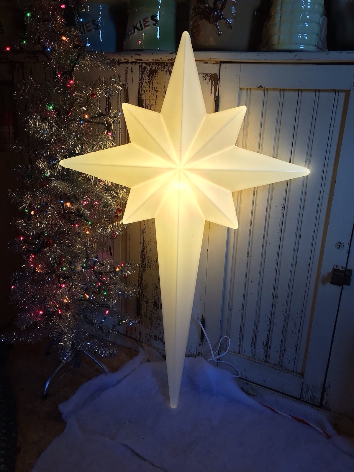 Blow Mold Christmas Nativity Star Bethlehem Union Products New Stock 39” Blow Mold Christmas Nativity Star Bethlehem Union Products New Stock 39”