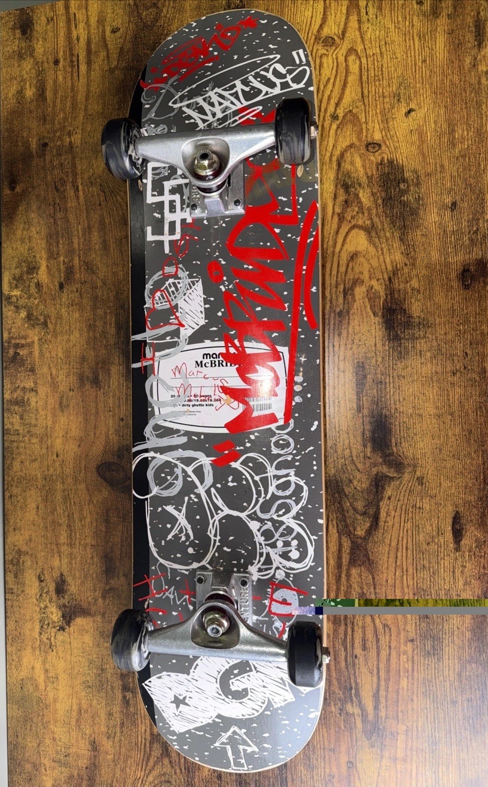 ULTRA RARE DGK Marcus McBride 2007 Dirty Ghetto Kids