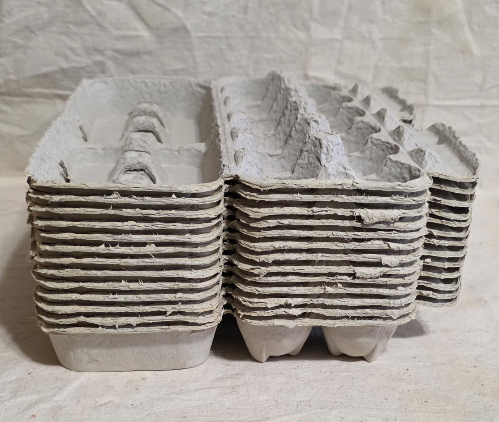 13 NEW Paper Egg Cartons Dozen 12-Count Blank Bulk Poultry Hobby Farm Craft Seed 13 NEW Paper Egg Cartons Dozen 12-Count Blank Bulk Poultry Hobby Farm Craft Seed