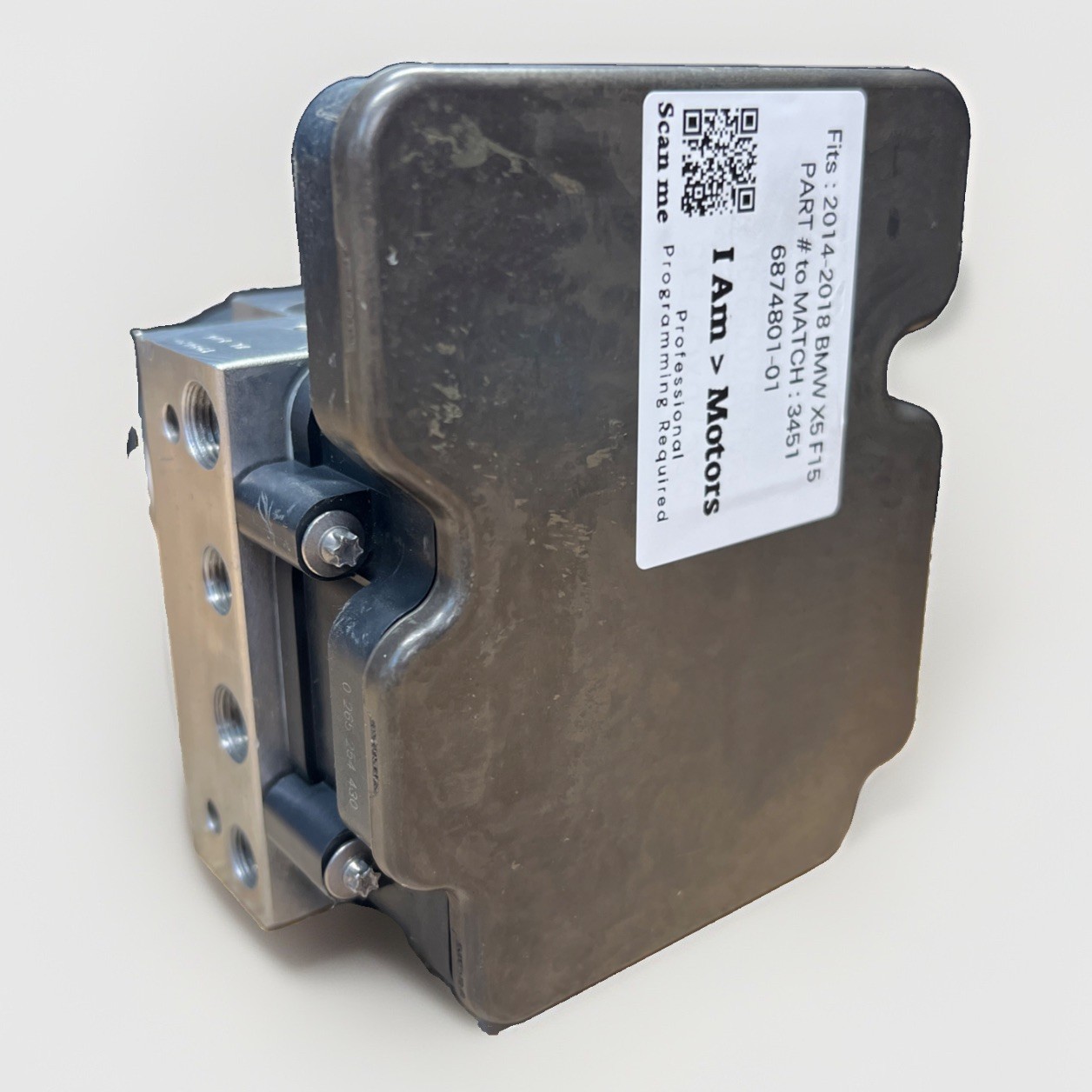 Genuine Bosch ABS Brake PUmp Module 2014-2018 BMW X5 F15 | 3451 6874801-01