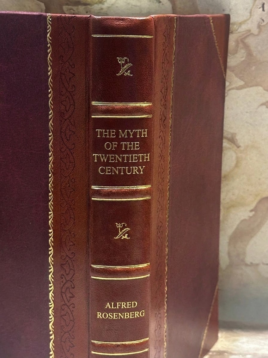 The Myth Of The Twentieth Century 1930 by Alfred Rosenberg(Leather-Bound)