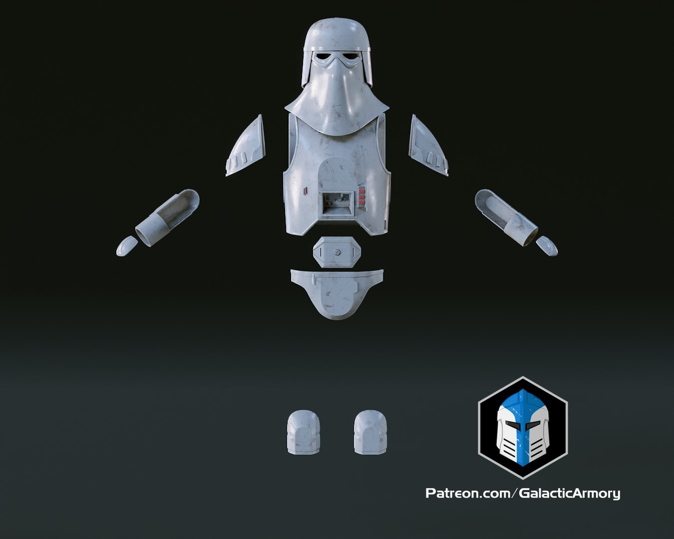 Snowtrooper Armor Set w/helmet
