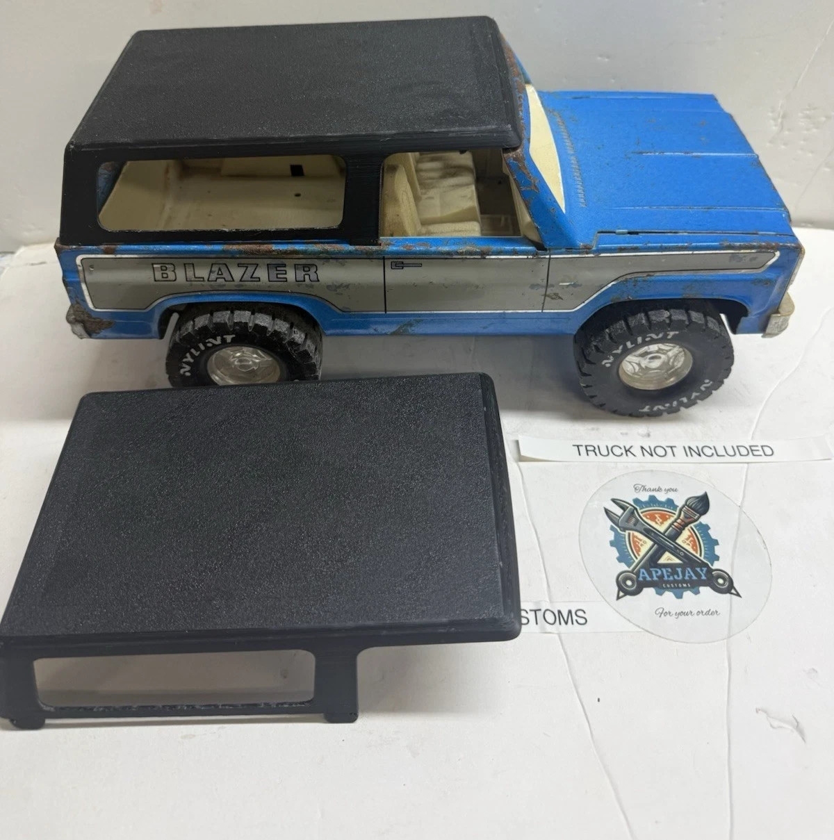 1 new Nylint Chevy Blazer Top , cover , cap Vintage Nylint Chevy Trail Blazer