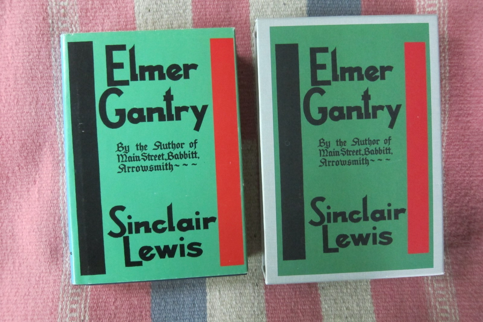 Vintage 1955 Facsimile Edition HC/DJ in Slipcase ELMER GANTRY Sinclair Lewis VG+