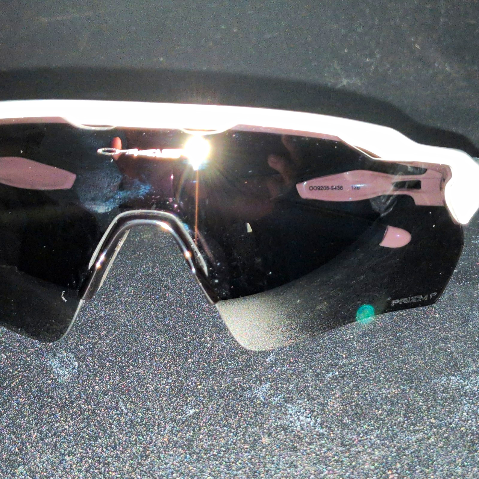 Oakley Radar EV Path 009208 Sunglasses White Frame Prizm Black Polarized Lens Oakley Radar EV Path 009208 Sunglasses White Frame Prizm Black Polarized Lens