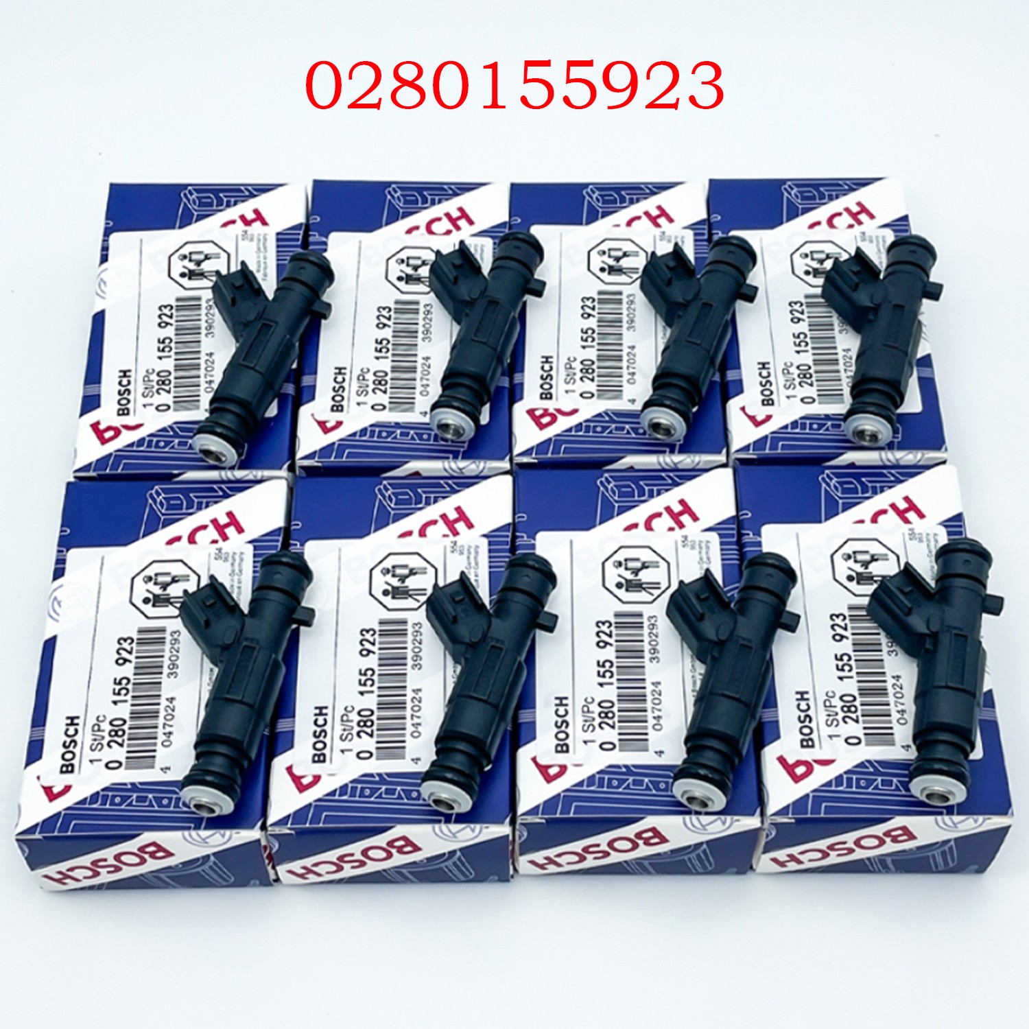 8PCS Genuine OEM Bosch Fuel Injectors Set for 2001-2005 Cadillac Deville 4.6L V8
