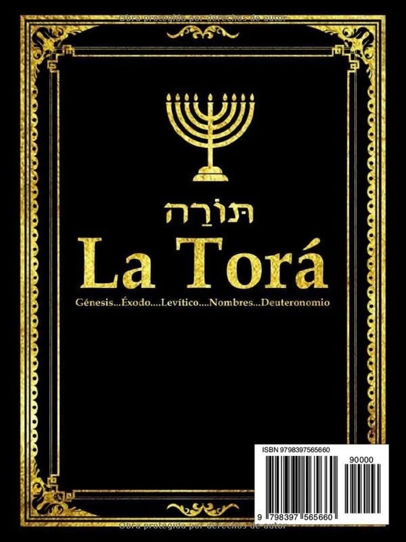 La Torá en español Completa letra grande . la TORAH y Al-Tawrat Los Cinco Libros