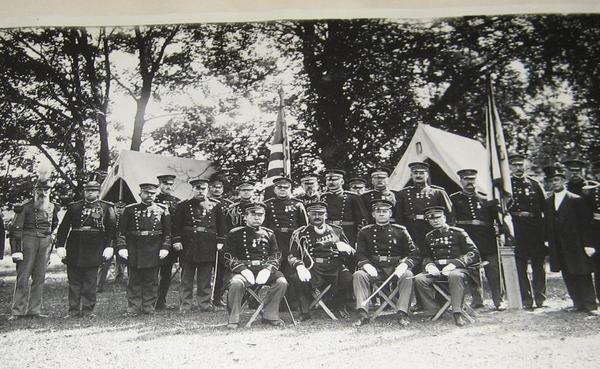 1911 ANCIENT HONORABLE ARTILLERY CO MUSTER PHOTO ALBUM