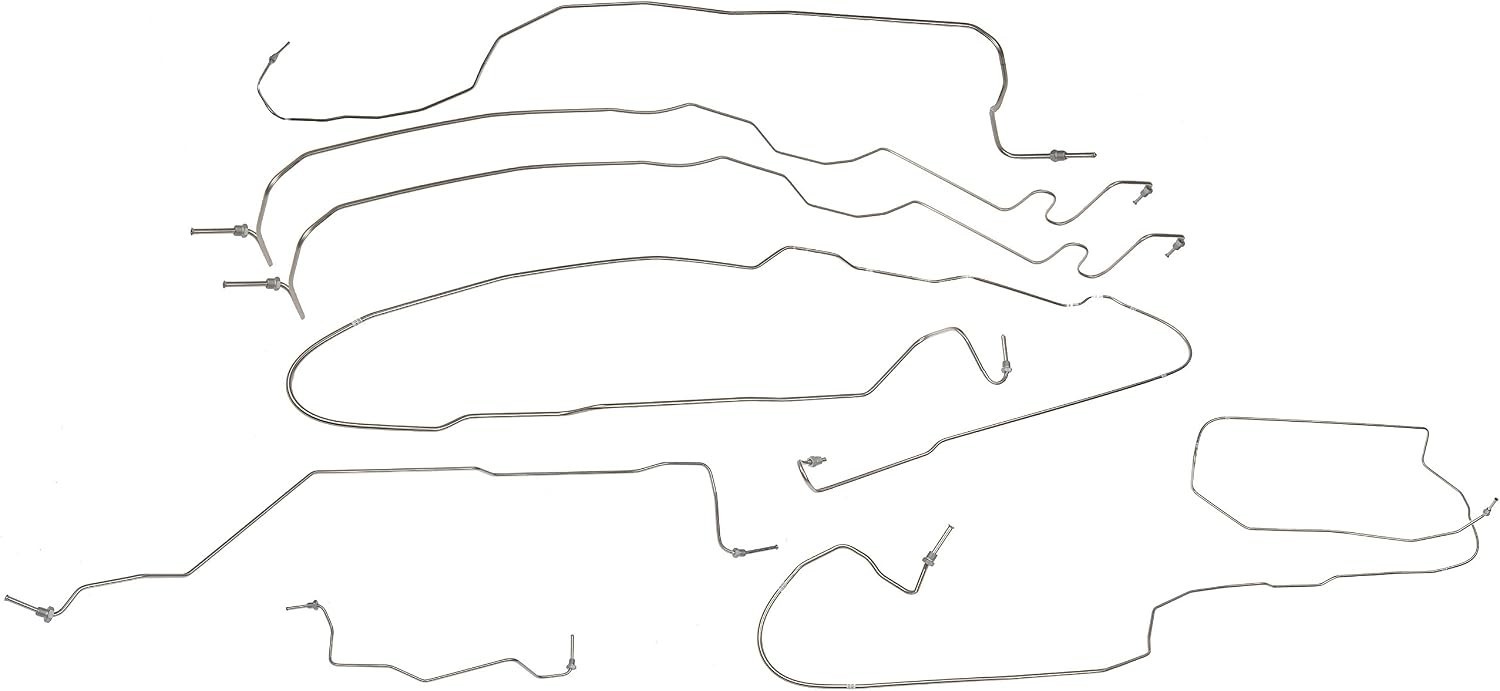 919-219 Stainless Steel Brake Line Kit for Chevrolet GMC Models